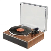 Silcron Anthem Turntable with Built-In Bluetooth Speakers 
