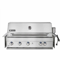 Sirius 6 Burner Built-In Gas BBQ with Rotisserie in Stainless Steel SIR-BG3101-SS