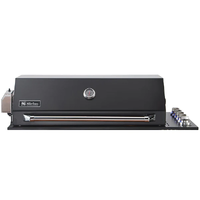 Sirius 5 Burner Drop-In Gas BBQ with Rotisserie in Black SIR-DG3101-BLK