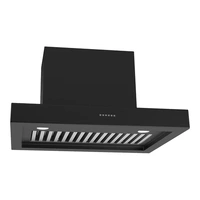 Sirius 900mm Classic Alfresco Black Rangehood with Twin Onboard Motor SL80BBQ90ELB