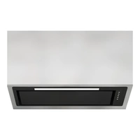 Sirius 850mm Nera+ Extra Deep Heated Glass-Finish Undermount Rangehood with Onboard Motor SL927ELHD85
