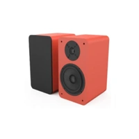 Silcron Rythym SLR05 Wireless Active Bookshelf Speakers with HDMI ARC - Red
