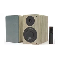 Silcron Rythym SLR05 Wireless Active Bookshelf Speakers with HDMI ARC - Wood