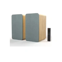 Silcron Rythym SLR07 Wireless Active Bookshelf Speakers with HDMI ARC - Pine