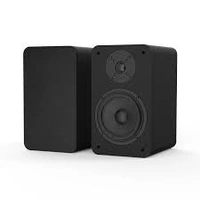 Silcron Purity SLR07PAS Bookshelf Speakers - Black