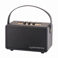 Laser SoundTec Retro M 24W Boombox with Carry Strap SP-ST15BK-317