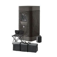 Homedics Premium Steam Sauna - Black SPE-SN400-BK-AU