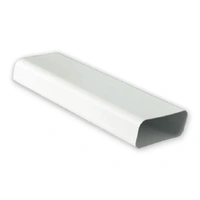Sirius 1000mm x 220mm x 90mm Rectangular Ducting Length SPS-66102291000
