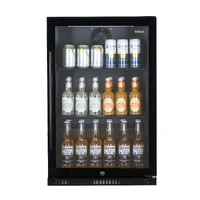 TECO 133L Back Bar Black Beverage Cooler TBF133BBABAH