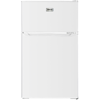 TECO 85L 2 Door Bar Fridge White TBF85WMTAH