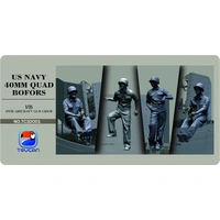 Toucan 1/35 ANTI-AIRCRAFT GUN CREW Plastic Model Kit