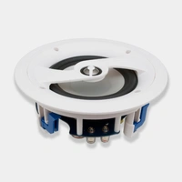 TAGA TCI-PLATINUM-100R 6.5" 2-Way In-Ceiling Speakers PAIR - WHITE
