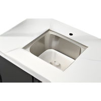 Crossray White Sintered Stone Sink Benchtop TCK-WWSINKTOP