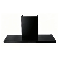 Crossray 900mm Black Alfresco BBQ Rangehood TCR900BLK