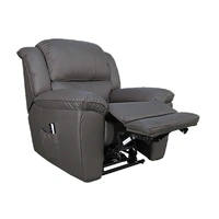 Texas Dual Motor Lift Chair - Grey Leather TEXADUALDGR