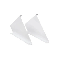 Heatstrip Angle Mounting Brackets for the Indoor Heater only 2 in pack Off White THSAC-020