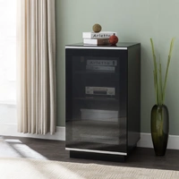 Tauris Titan Hifi Rack Ready To Assemble Black 550x550x1000mm