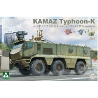 Takom 1/35 KAMAZ Typhoon-K w/RP-377VM1 & Arbalet-DM RCWS module 2 in 1 Plastic Model Kit