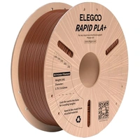 Elegoo Rapid PLA+ Filament Brown 1.75mm 1kg TL6444
