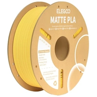 Elegoo PLA Matte Filament Sunshine Yellow 1.75mm 1kg TL6488