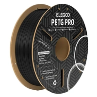 Elegoo PETG Pro Filament Black 1.75mm 1kg TL6495