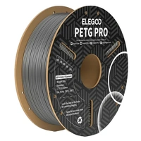 Elegoo PETG Pro Filament Silver 1.75mm 1kg TL6504