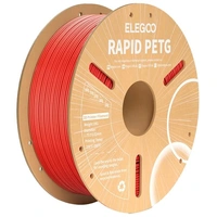 Elegoo Rapid PETG Filament Red 1.75mm 1kg TL6511