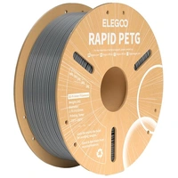 Elegoo Rapid PETG Filament Space Grey 1.75mm 1kg TL6521