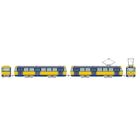 Tomytec N Train Leipzig Tram Tatra T4 + B4 Type 2 Cars Set F