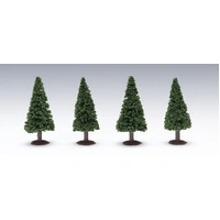 Tomix N 8204 Coniferous/Small Set of 4