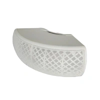 TAGA TOS-100CRN 4" 2-Way On-Wall Curved Speaker PAIR - WHITE