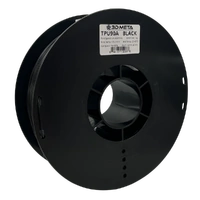 3D Meta TPU90A Black 1KG Spool TPU-90A-BLACK