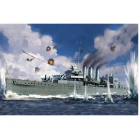 Trumpeter 1/700 HMS Cornwall Plastic Model Kit [06734]