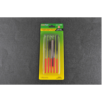 Trumpeter Assorted needle files set (Middle-Toothed) - f3x140mm