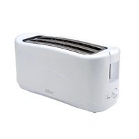  TIFFANY 4 SLICE COOL TOUCH TOASTER WHITE  