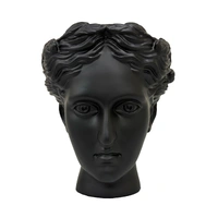 Urban Attitude Venus Head Planter - Matte Black