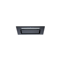 Euromaid 52cm UnderMount Rangehood - Black Glass UCG52B