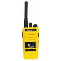 Uniden UH755Y 5 Watt UHF Splashproof CB Handheld Radio Yellow UH755-Y