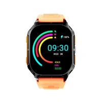 HiFuture ULTRA3 Sports Smart Watch - Cadmium Orange