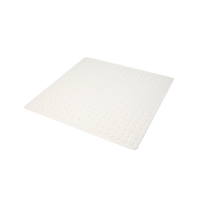Appliance mat, white silicone, suitable for washers, dryers and dishwashers