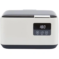 LENOXX ULTRA SONIC CLEANER, DIGITAL LED DISPLAY, CLEANS JEWELLRY, GLASSES, WATCHES, ETC. 500 WATTS, 600 ML TANK , Size: 19.0x13.2x11.0cm