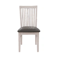 Florida Dining Chair Grey PU Seat V-FLOR-009