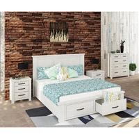 Florida Double Bed, Tallboy & Bedsides Package V-FLOR-DTB-KIT