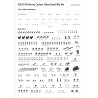 Very Fire 1/350 IJN Takao Detail Up Set