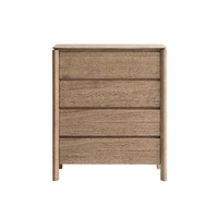 Luella 4 Drawer Tallboy - Light Smoke VHNB-LUEL-04