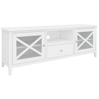 Hampton 1700mm Entertainment Unit 2 Door, Drawer & Niche - White VO-HAMP-04