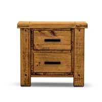 Outback Bedside 2 Drawer - Oak VO-OUTB-03