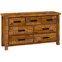 Outback Dresser 3 over 4 Drawer - Oak VO-OUTB-05