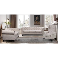 Taegon 3 Seater & 2 Seater Lounge Setting - Beige VO-TAEG-KIT
