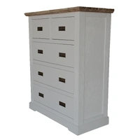 Folkestone 2 over 3 Drawer Tallboy - Multi VOB-FOLK-04